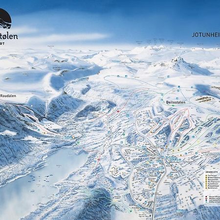 Leilighet Beitostolen Sentrum, Terrasse Og Innendors Parkering ภายนอก รูปภาพ