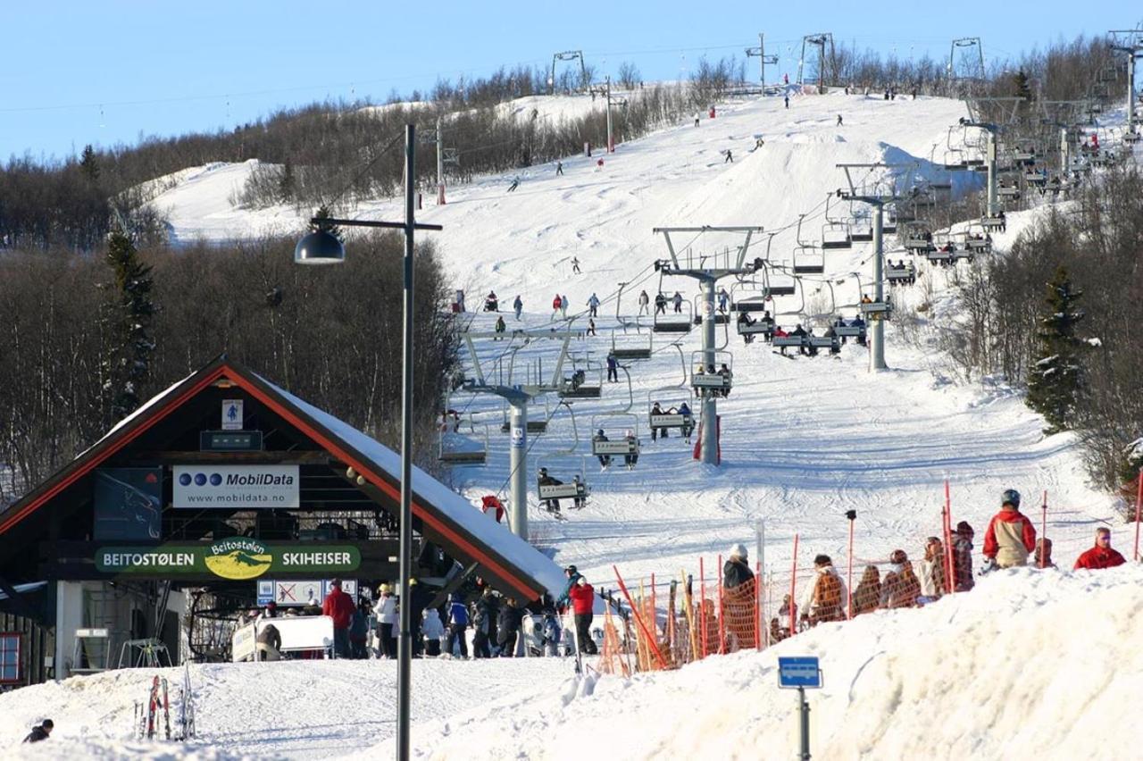 Leilighet Beitostolen Sentrum, Terrasse Og Innendors Parkering ภายนอก รูปภาพ