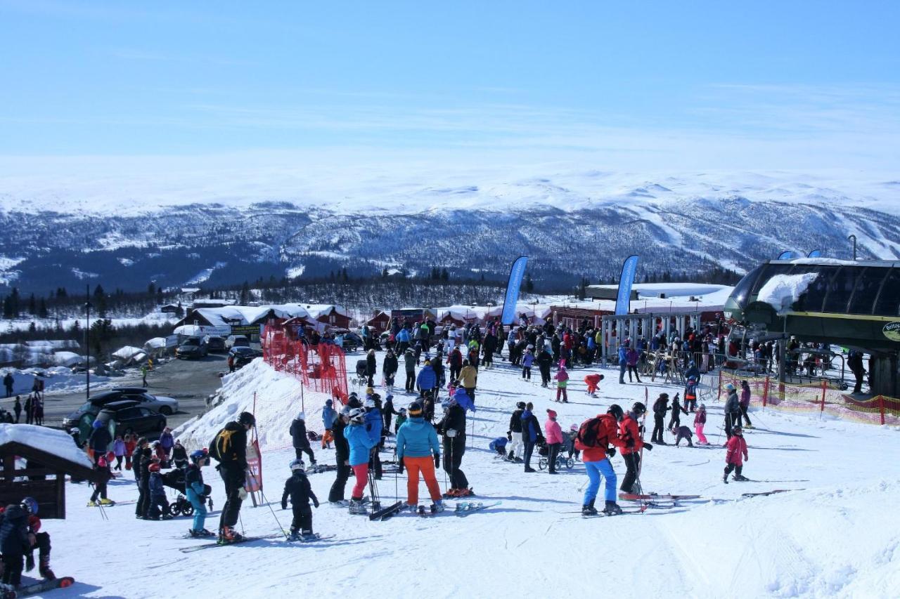 Leilighet Beitostolen Sentrum, Terrasse Og Innendors Parkering ภายนอก รูปภาพ